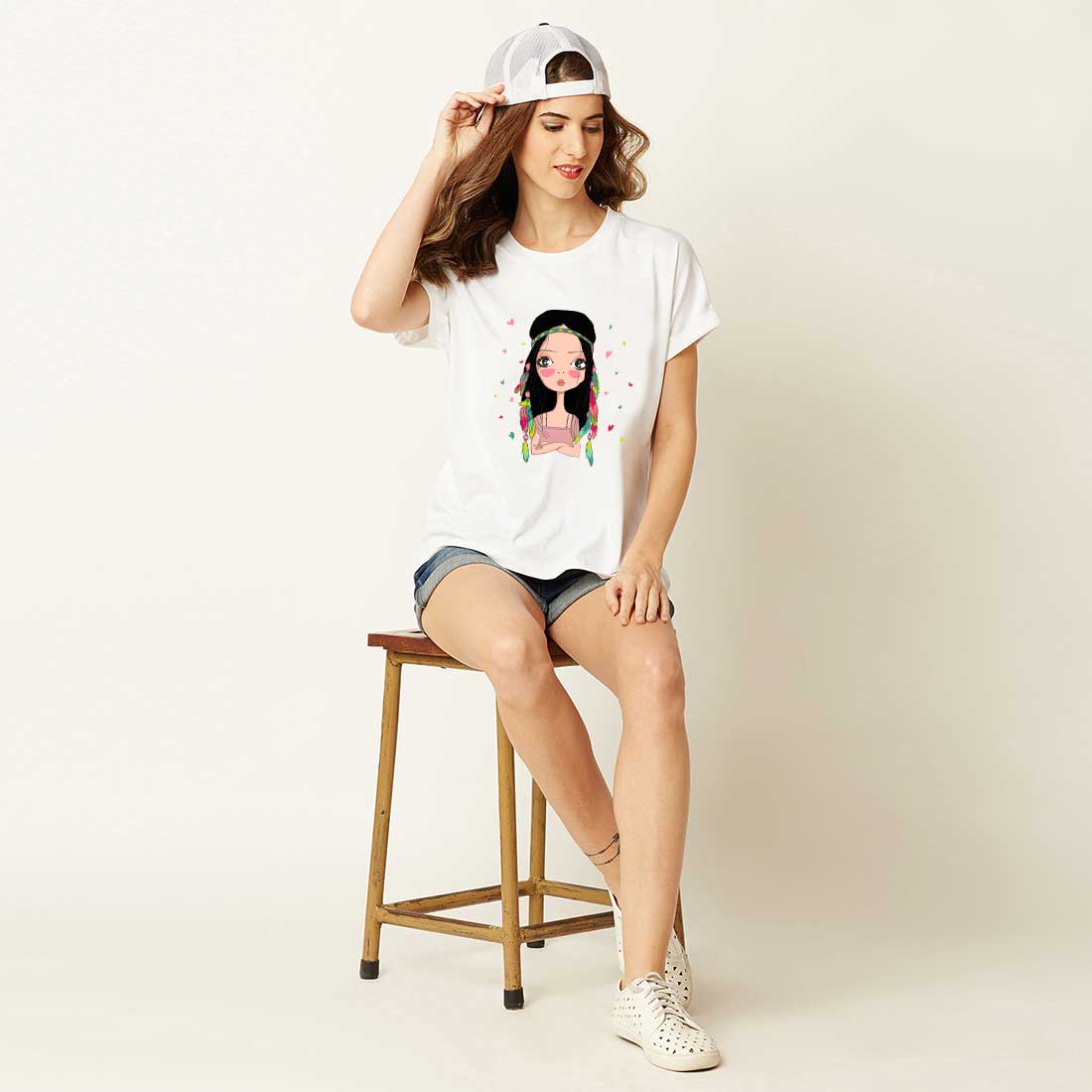 Cartoon Women T-Shirt