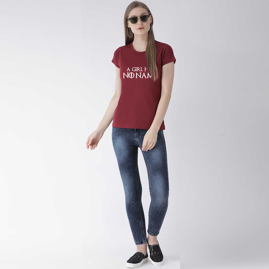 personalized photo t-shirts in kolkata #color_maroon