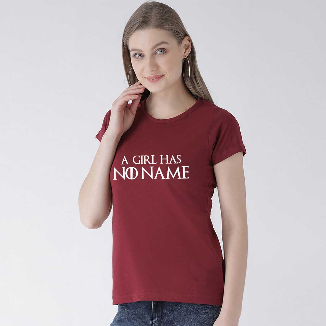 personalized photo t-shirts in kolkata #color_maroon