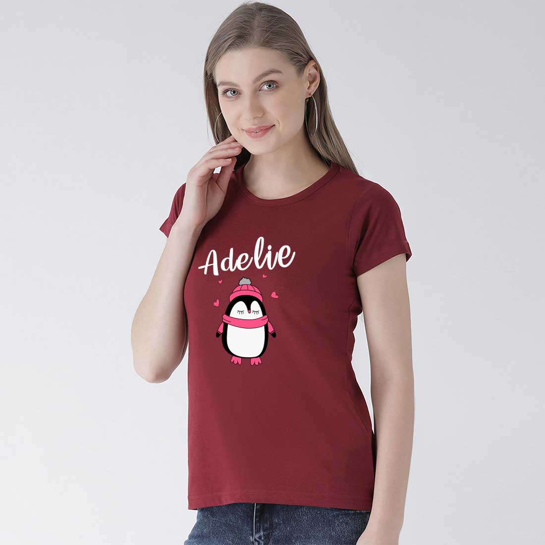 Design Photo T-shirts Online #color_maroon