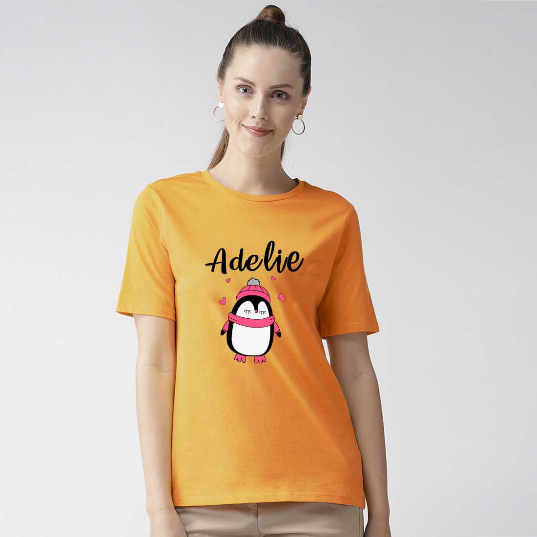 Design Photo T-shirts Online #color_ mustard