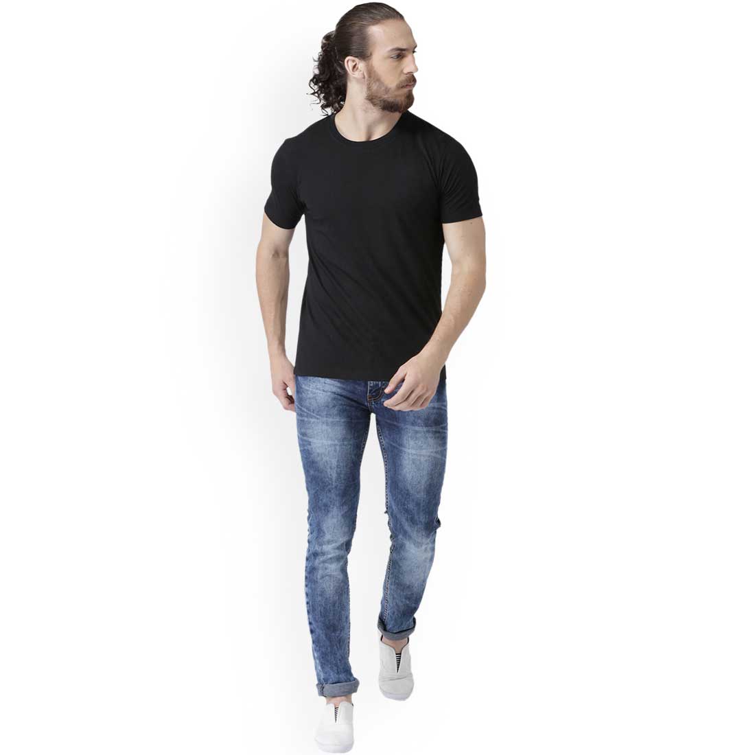 Men Plain T-Shirt
