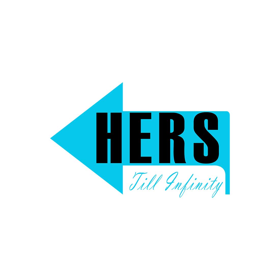His Hers Printed White Couple Tees