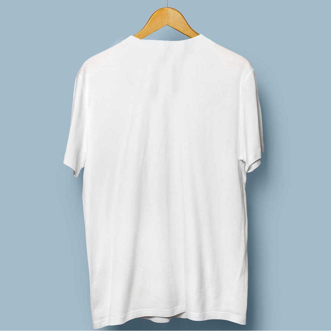 His Hers Printed White Couple Tees