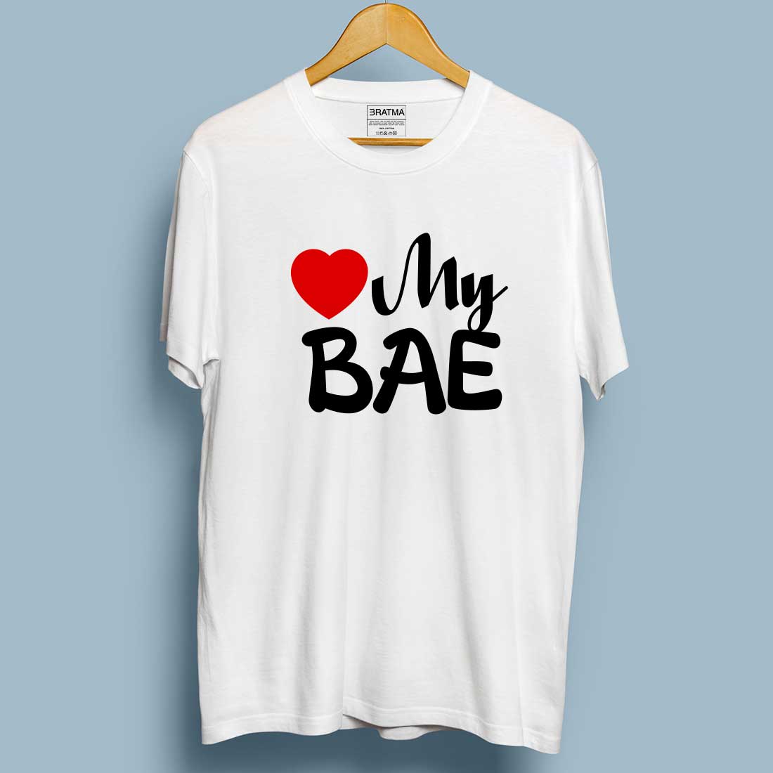 Valentine Day Special Couple Customised & Printed T-shirts