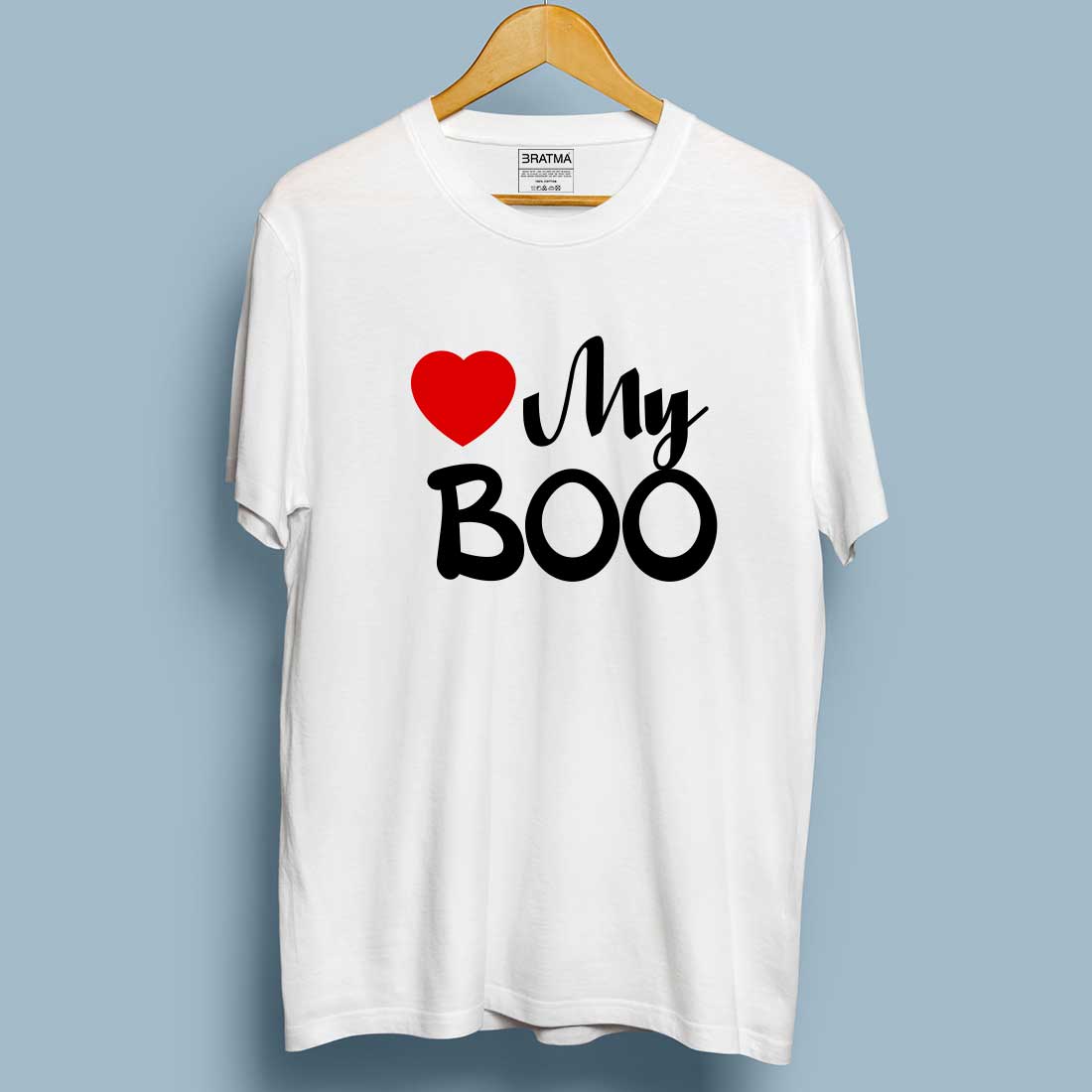 Valentine Day Special Couple Customised & Printed T-shirts