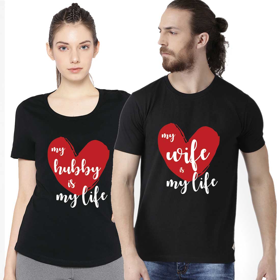 Valentine Special Couple T Shirts