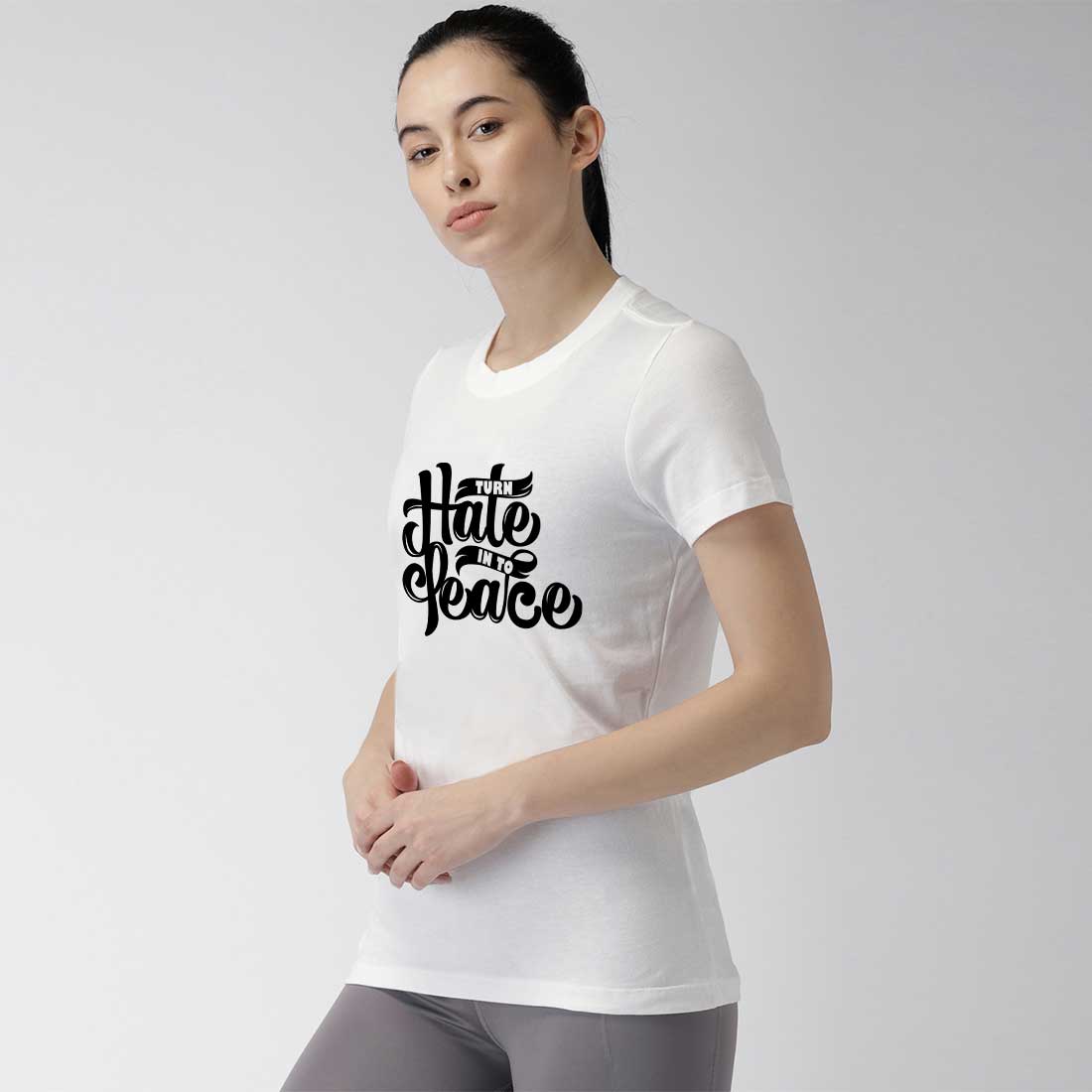 Printed & Quoted Women T-Shirt